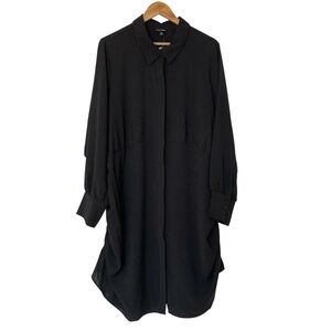 NWT Torrid Ruched Gathered Shirtdress